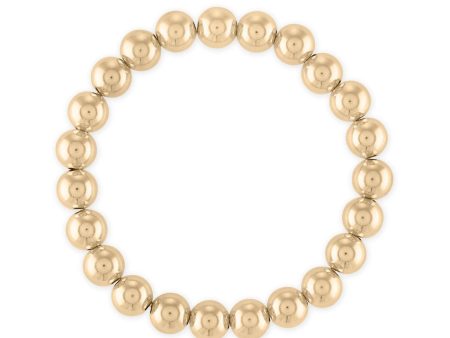 Alexa Leigh 8mm Gold Ball Bracelet For Sale