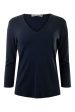 Michael Stars Adele Long Sleeve V-neck Tee For Cheap