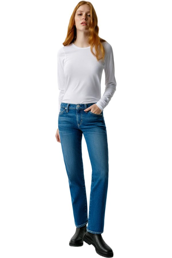 AMO Denim Toni Low Slim Jeans in Lust Sale