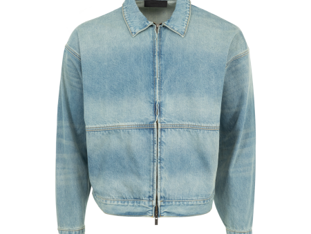 DENIM TRUCKER JACKET (MENS) For Sale