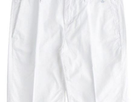 G1 Cut Off Bermuda Shorts in White Online