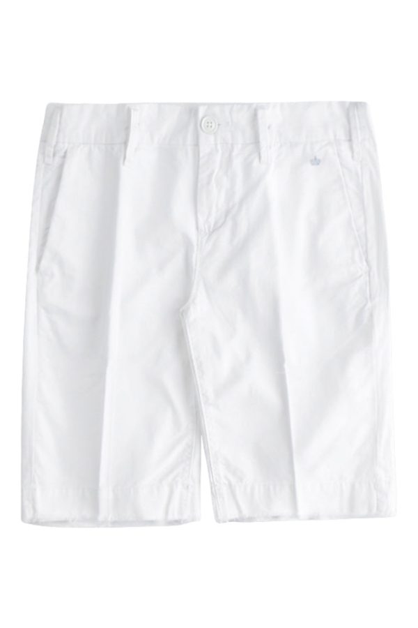 G1 Cut Off Bermuda Shorts in White Online