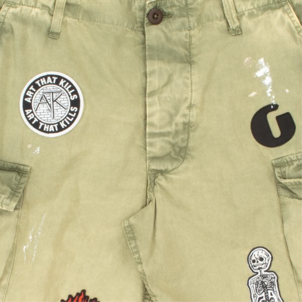 GALLERY DEPT. KENZIE FATIGUE CARGO SHORTS GREEN (MENS) Sale