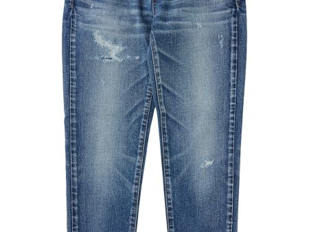 Moussy Denim Meadowood Skinny in Blue Cheap