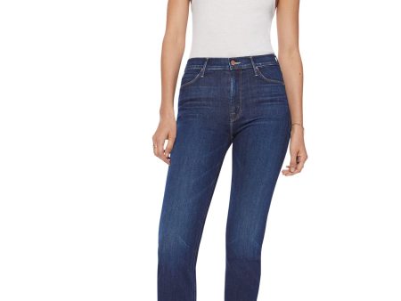 MOTHER Denim The Mid Rise Dazzler Jeans in Off Limits Online Sale