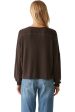 Michael Stars Vic Relaxed V-neck Pullover in Java on Sale