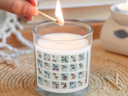 Advent Calendar Christmas Candles Discount