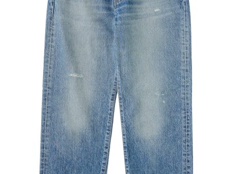 Moussy Denim Kossuth Boys Pants in Light Blue on Sale