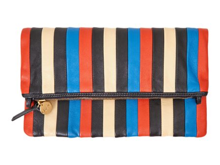 Clare V. Foldover Clutch in Multi For Discount