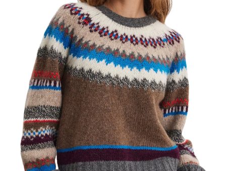 Velvet Kella Fair Isle Sweater in Multi For Discount