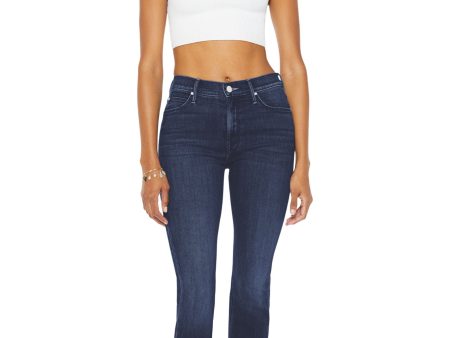 MOTHER Denim Mid Rise Dazzler in Chip on My Shoulder For Sale