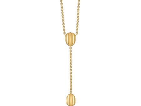 Eos Lariat Cable Chain Necklace (Womens) Hot on Sale