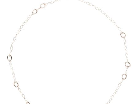 Chan Luu Leni Chain Link Necklace in Silver Online Hot Sale