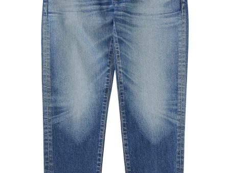 Moussy Denim Saddlebrook Tapered Jeans in Blue Online Sale