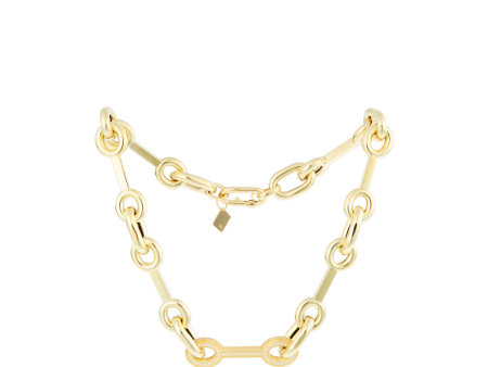 MEDIUM LINK DIAMOND NECKLACE Online Hot Sale