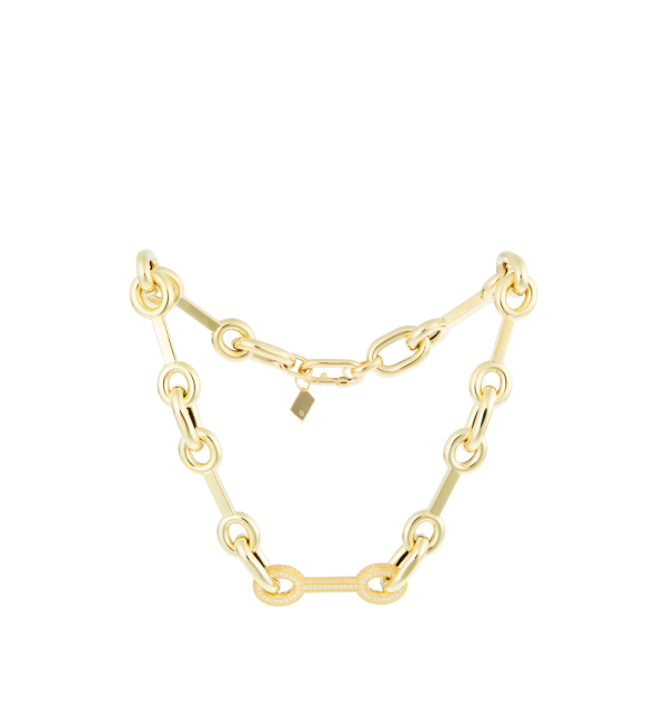 MEDIUM LINK DIAMOND NECKLACE Online Hot Sale