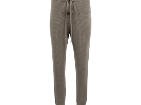 WAFFLE FITTED SWEATPANT (WOMENS) For Sale