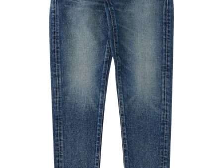 Moussy Denim Velden Tapered in Blue Online Hot Sale