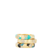 AEGEAN RING WITH ENAMEL AND DIAMONDS For Discount