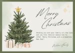 Christmas Tree Personalized Christmas Candles Online Sale