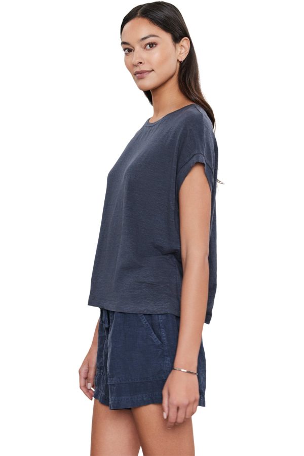 Velvet Hudson Linen Knit Top For Cheap