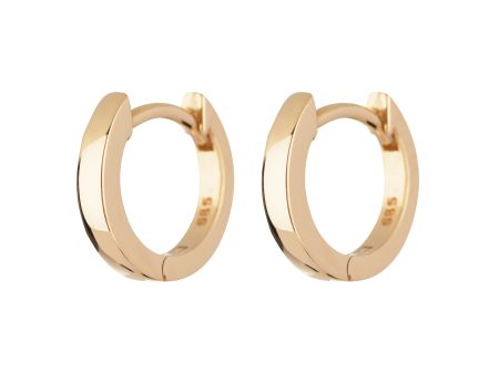 Apres Jewelry Sicily Huggies in 14kt Yellow Gold Fashion