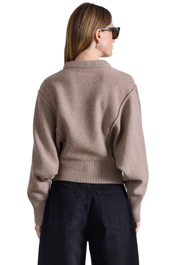 Apiece Apart Alina Dolman Sweater in Walnut Online Hot Sale