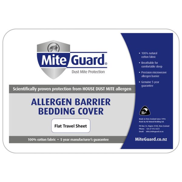 MiteGuard Cotton Travel Flat Sheet Online Hot Sale