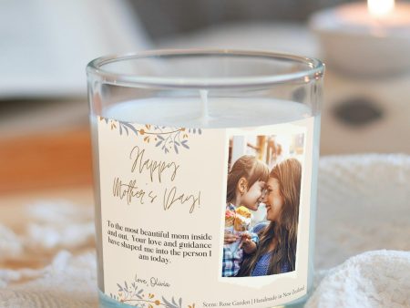 Personalised Photo Candle - Personalized Gifts Online