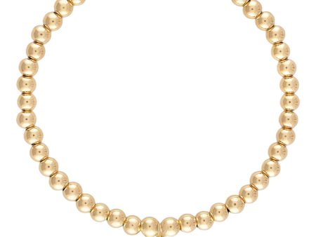 Alexa Leigh Open Heart Bracelet in Yellow Gold Cheap