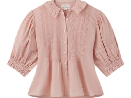 Trovata Birds of Paradis Jess Blouse in Blush on Sale