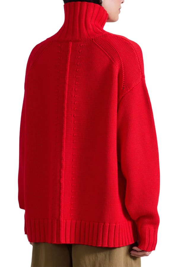 Apiece Apart Ida Turtleneck in Dragon Fruit For Cheap