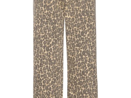 AMO Denim Billie Jeans in Leopard Discount