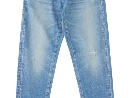 Moussy Denim Kendall Tapered Jeans in Light Blue For Discount