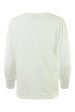 Michael Stars Nellie Puff Sleeve Tee in White Fashion