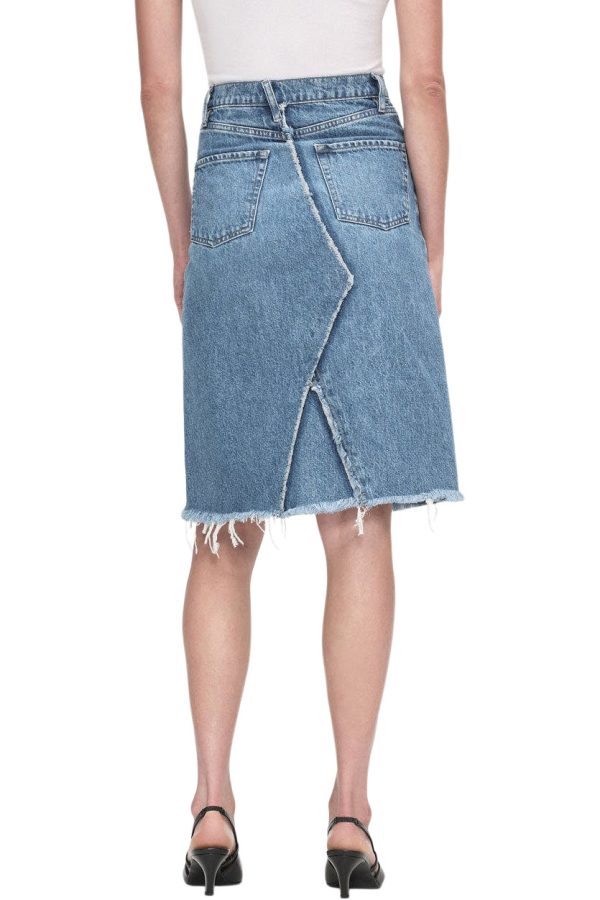 Frame Denim Deconstructed Skirt in Mabel Sale