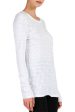 ATM Slub Jersey Long Sleeve V-Neck Tee on Sale