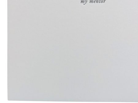 HomArt My Mother My Mentor Greeting Card Online Sale