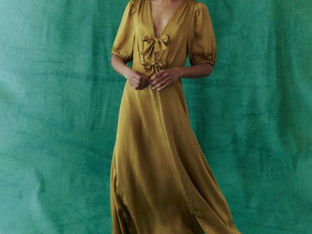 The Great Gilded Dress in Gold Leaf Sale