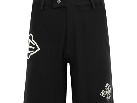 CROSS LOGO TWILL SHORT (MENS) For Sale