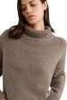 Nili Lotan Tabitha Sweater in Peat Melange For Sale