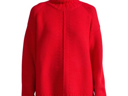 Apiece Apart Ida Turtleneck in Dragon Fruit For Cheap