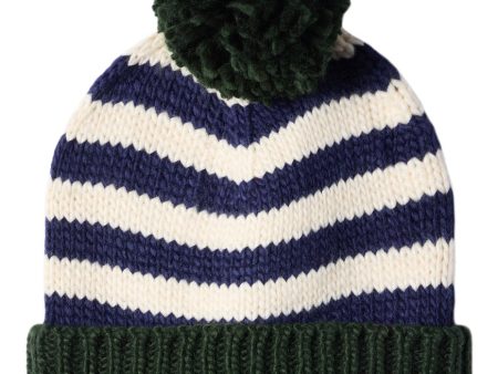 Trovata Birds of Paradis Beanie in Blue Stripe Online