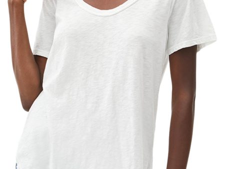 Michael Stars Lily Supima Cotton Scoop Neck Tee on Sale