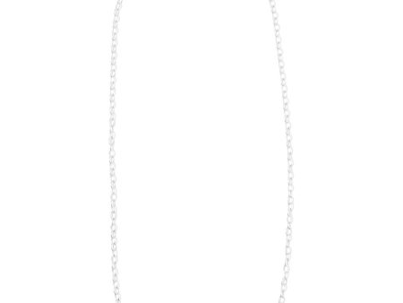 Chan Luu Cross Links Necklace in Silver Supply