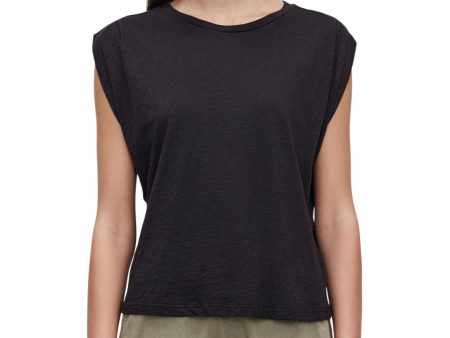 Velvet Cecile Cotton Slub Muscle Tee Fashion