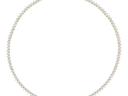 Alexa Leigh Crystal Tennis Necklace Cheap