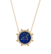 LEO ZODIAC NECKLACE - YELLOW SAPPHIRE For Discount