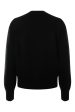 Repeat Cashmere Organic Cashmere Crewneck in Black Hot on Sale