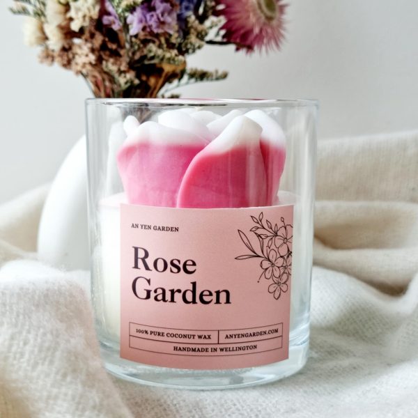 Rose Candle - Rose Garden (Fragrance) on Sale